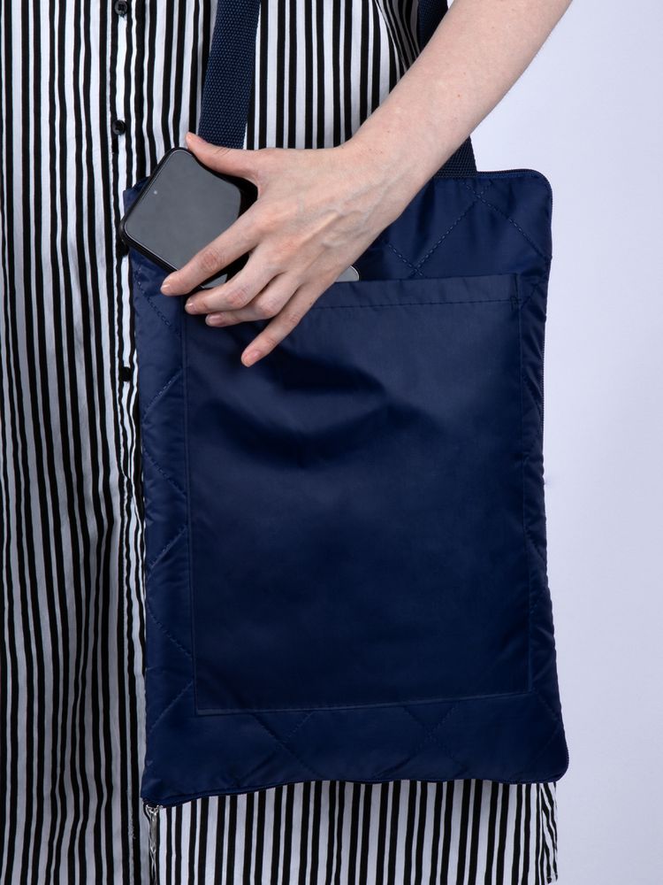 Плед для пикника Soft & Dry 2, синий-5