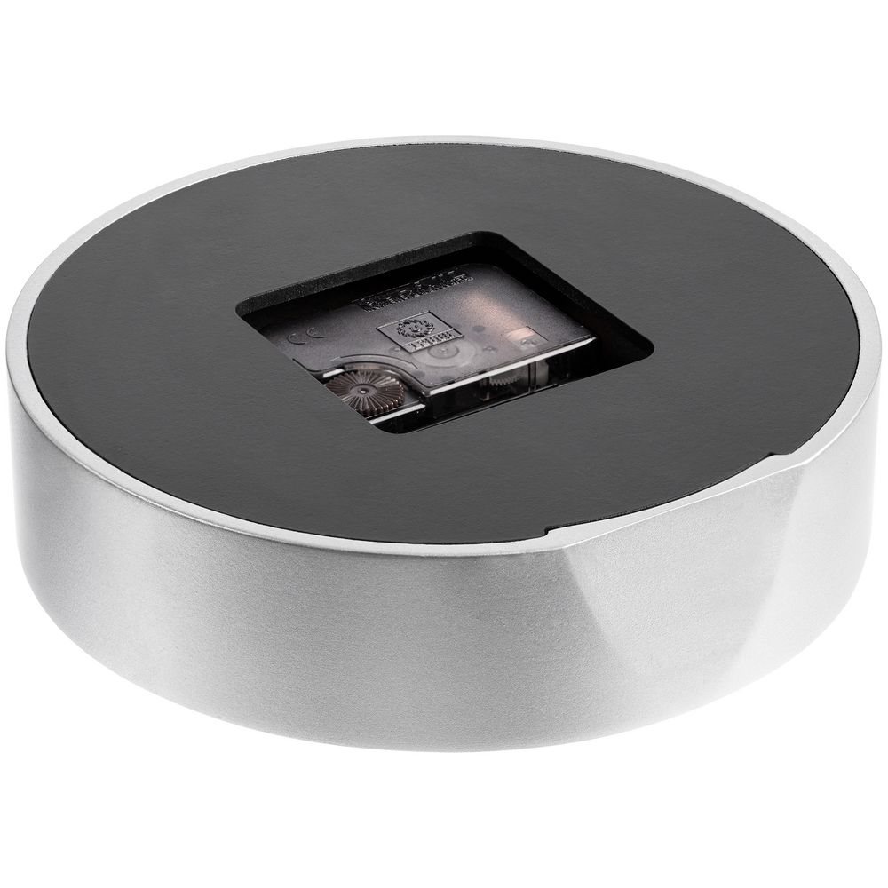 Часы настольные Bronco XXS Sparky, серебристые-3