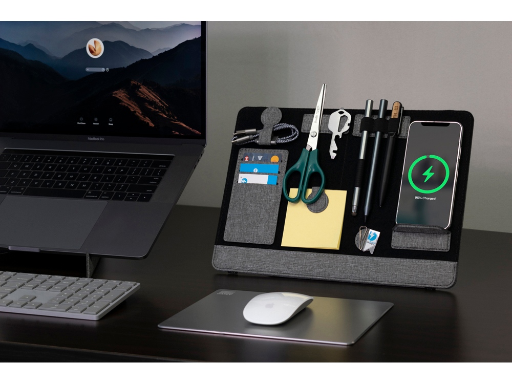 Складная подставка для ноутбука и органайзер для аксессуаров Clipboard Pro-11