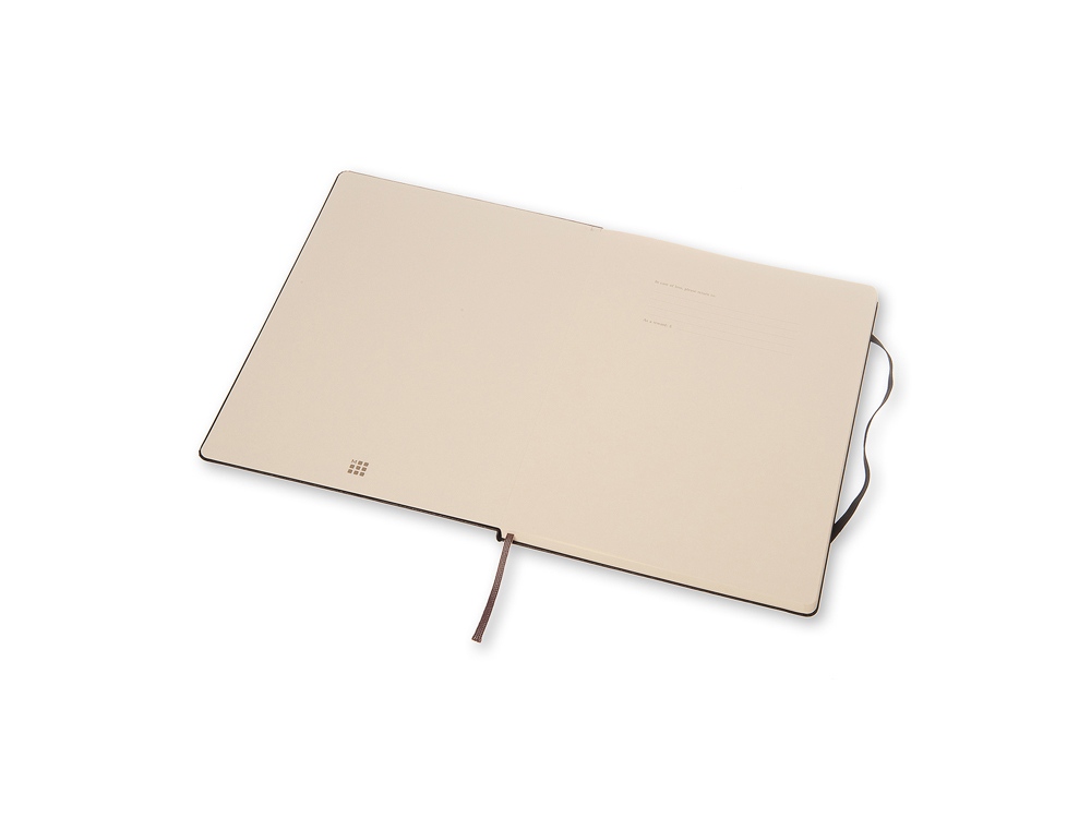 Записная книжка Moleskine Classic (в линейку), Хlarge (19х25 см), черный-4