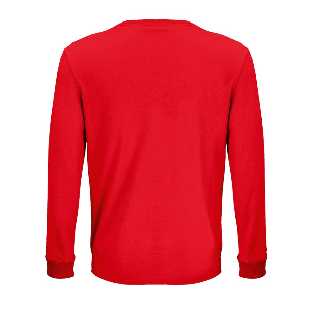 Футболка унисекс с длинным рукавом Pioneer LSL, красная-2