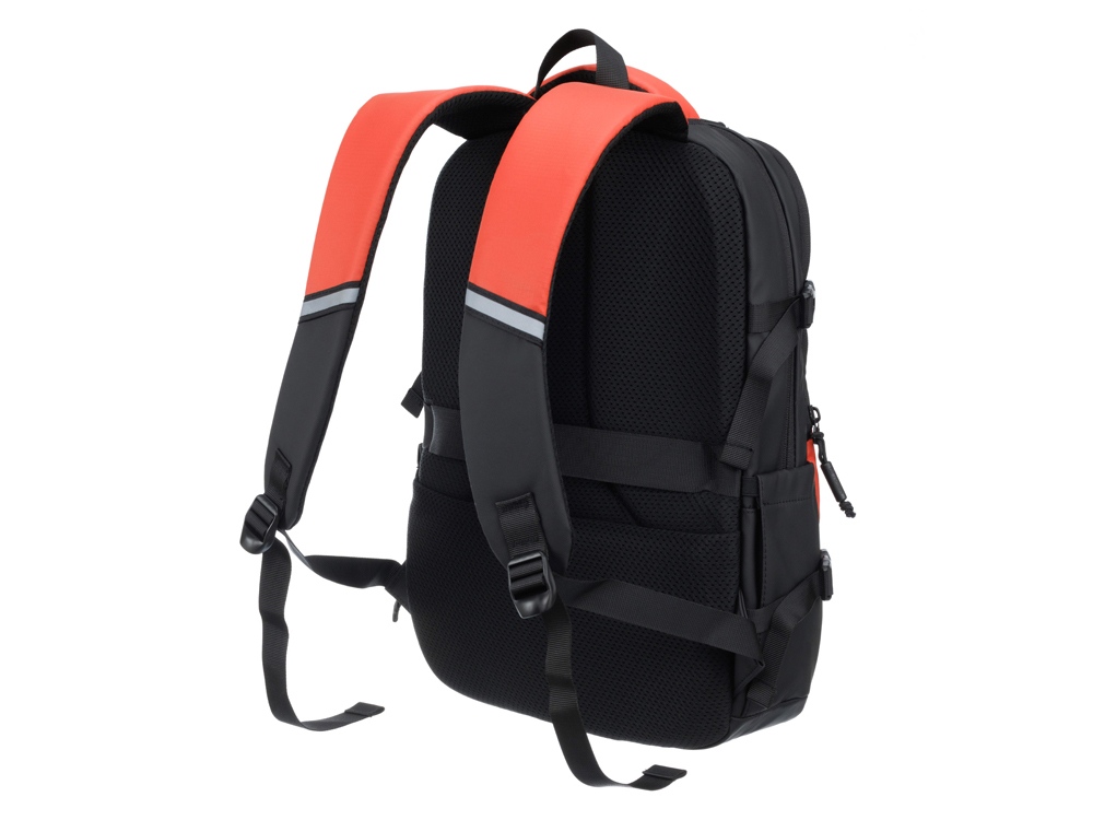 Рюкзак спортивный TORBER Xtreme 18, оранжевый/чёрный, 31 х 12 х 46 см, 17л-2