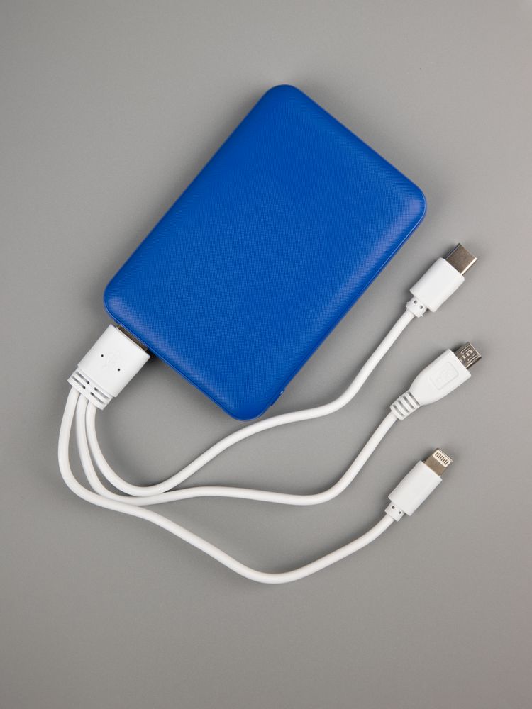 Внешний аккумулятор Uniscend Full Feel Type-C, 5000 мАч, синий-4