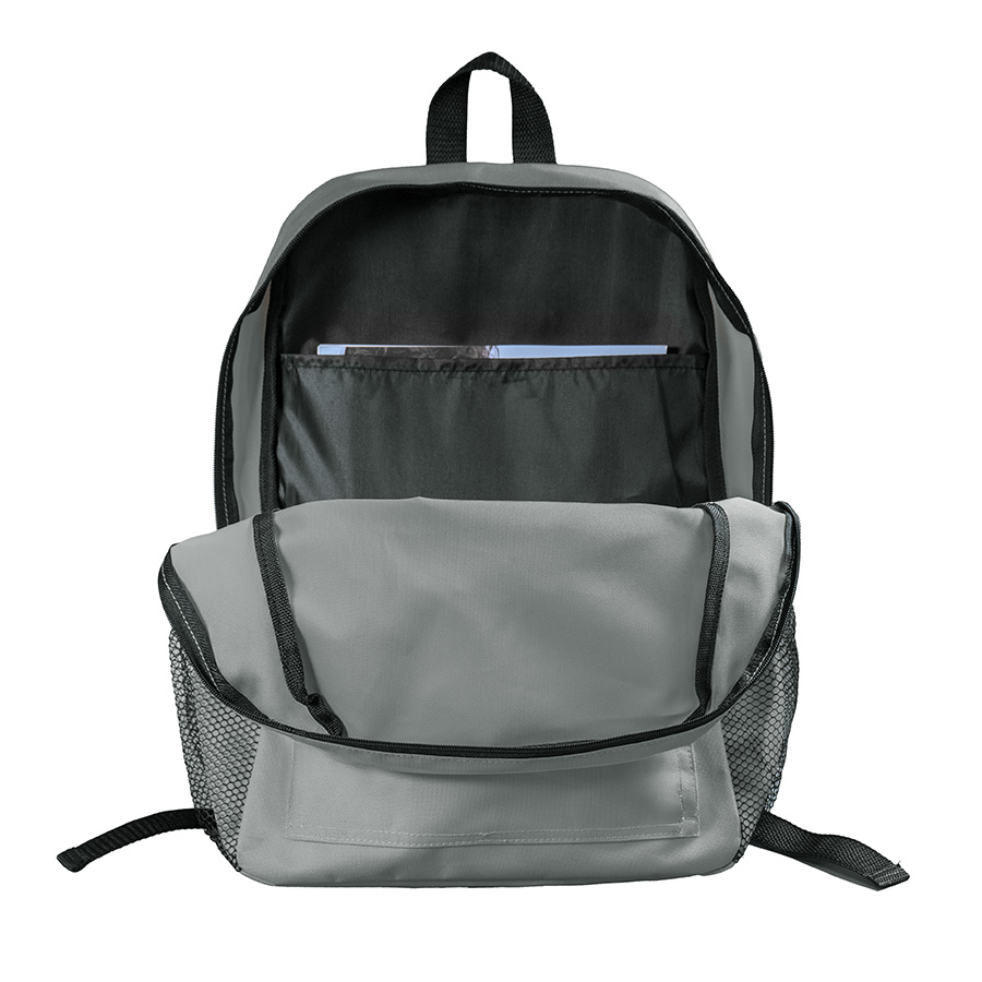 Рюкзак водостойкий "DISCO", серый, 41 x 30 x11 см, 100% полиэстер 600D, серый-5