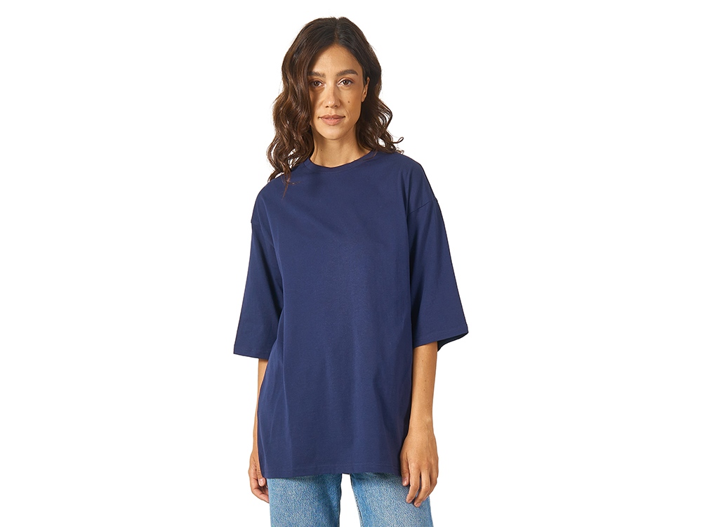 Футболка Berlin к/р оверсайз, 100% хлопок, 180гр, темно-синий-2