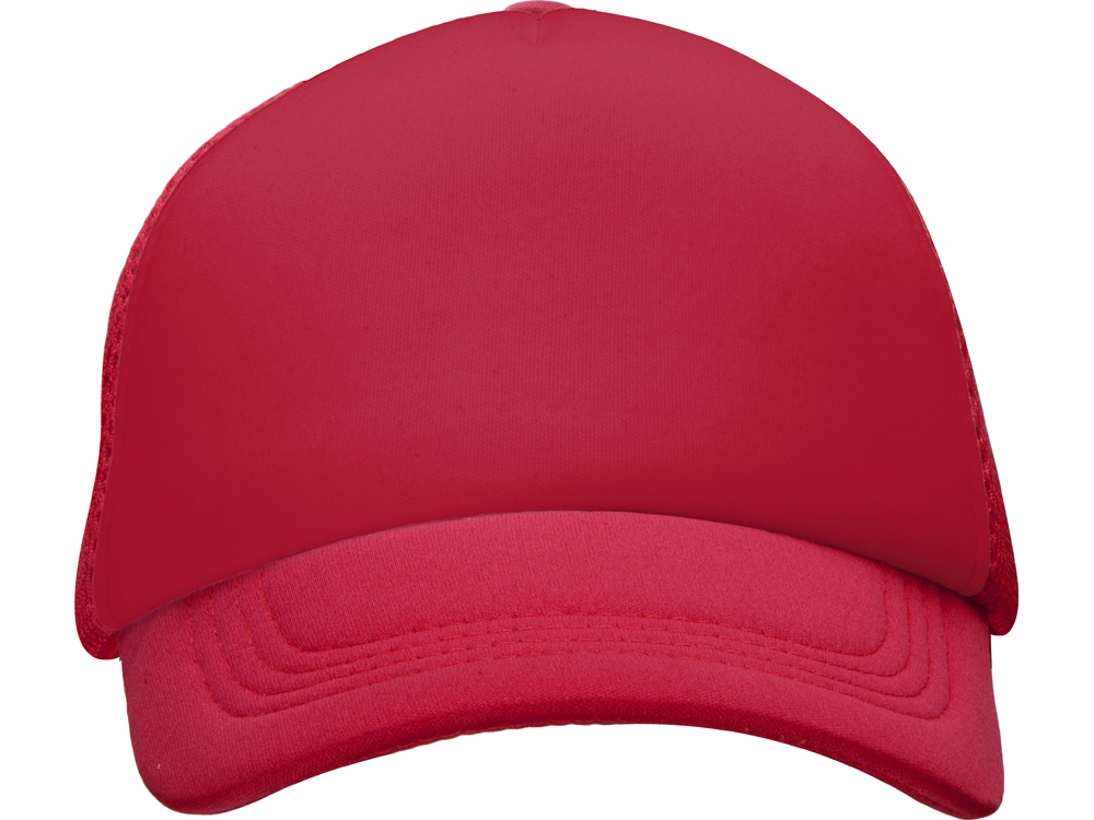 Бейсболка с сеткой Newport, красный-4