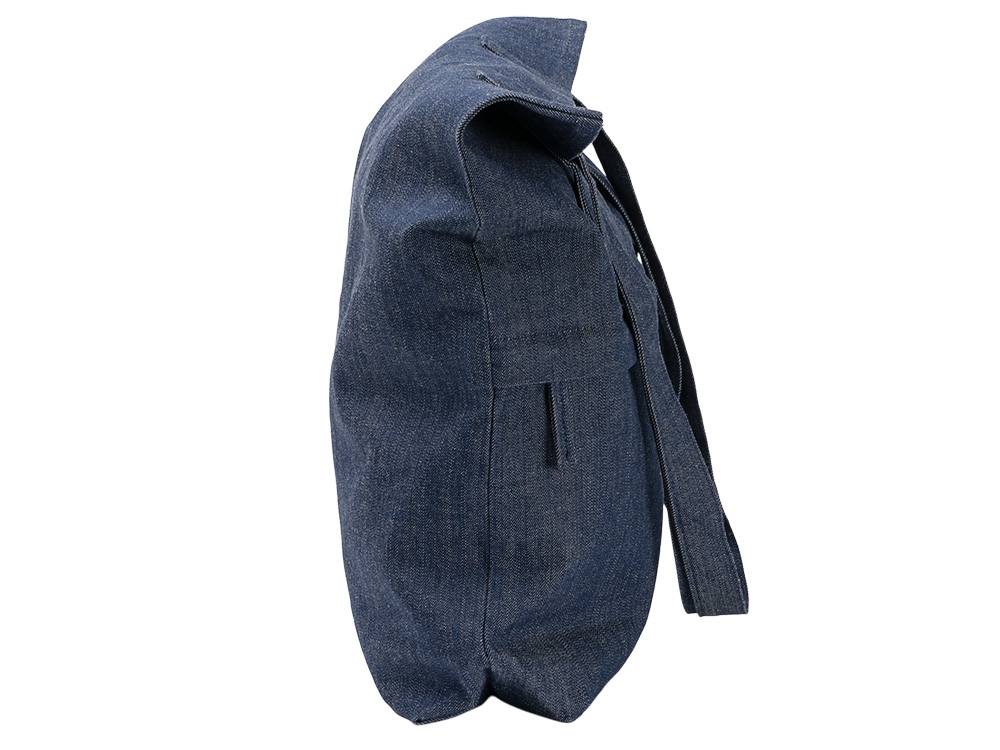 Сумка из переработанной джинсовой ткани Крик (Kirk), синий-2