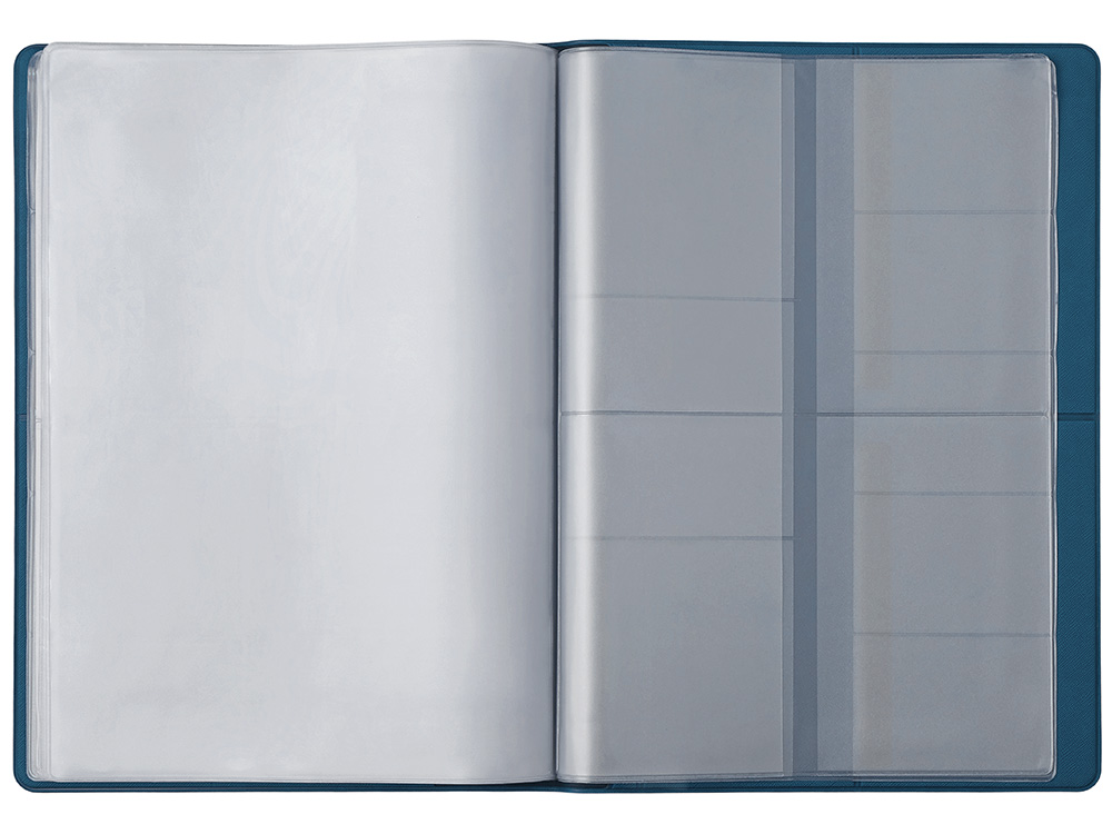 Органайзер Favor 2.0 для семейных документов на 4 комплекта документов, формат А4, синий-9