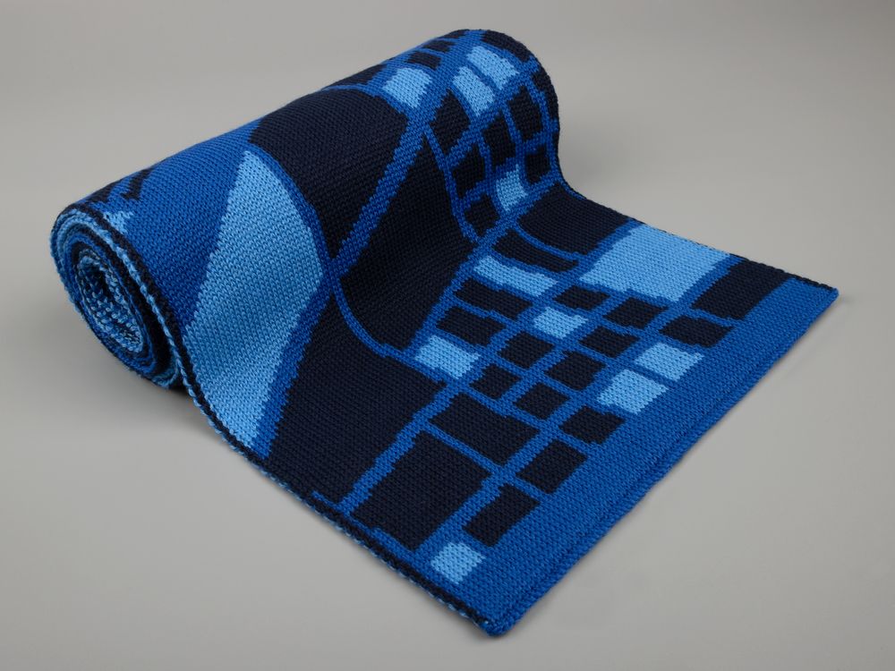 Шарф Joyful на заказ, XL, полушерсть-4