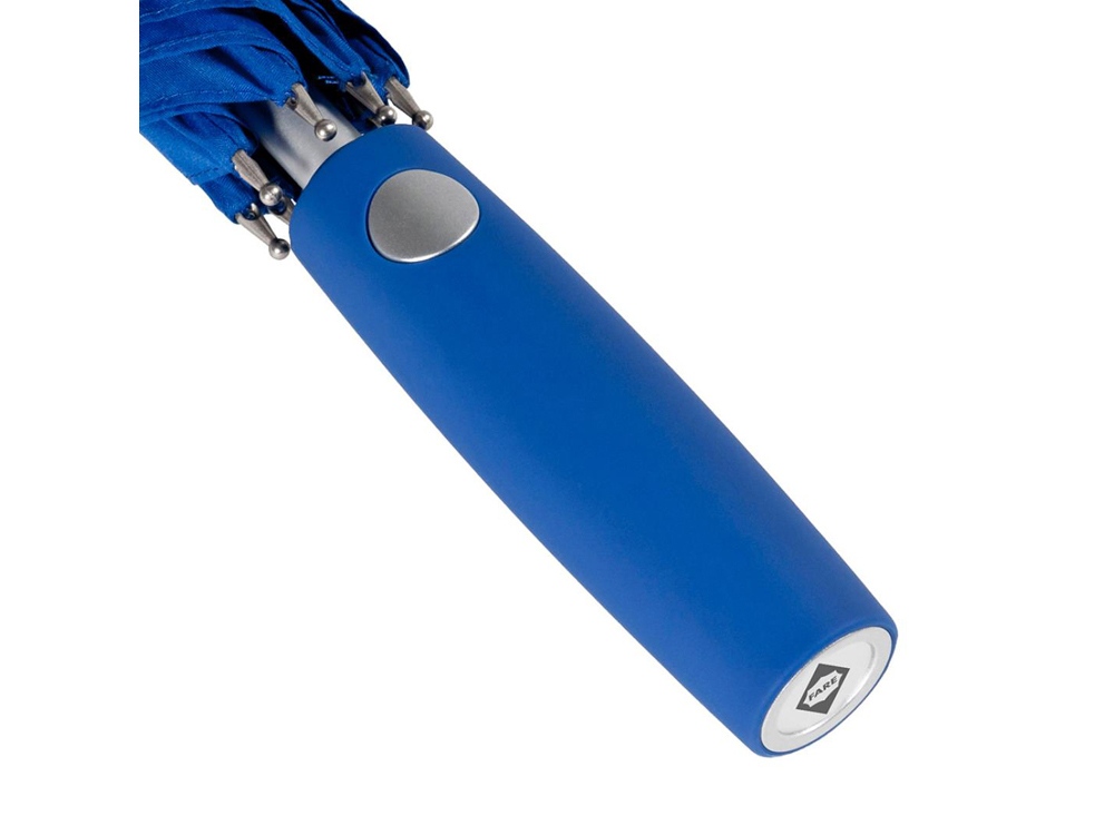 Зонт-трость 7560 Alu с деталями из прочного алюминия, полуавтомат, серый-4