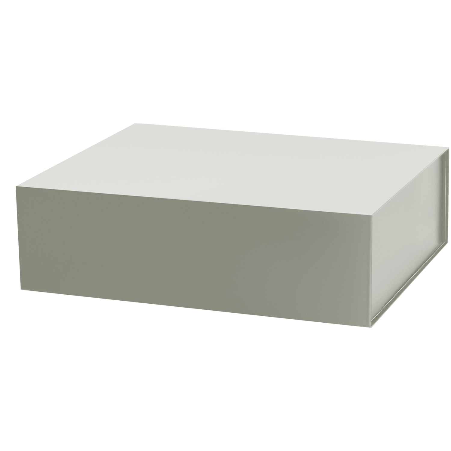 Подарочная коробка-трансформер большая, серая-1