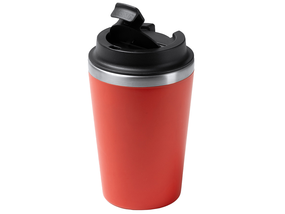 Термокружка HORAN с двойными стенками, красный-4