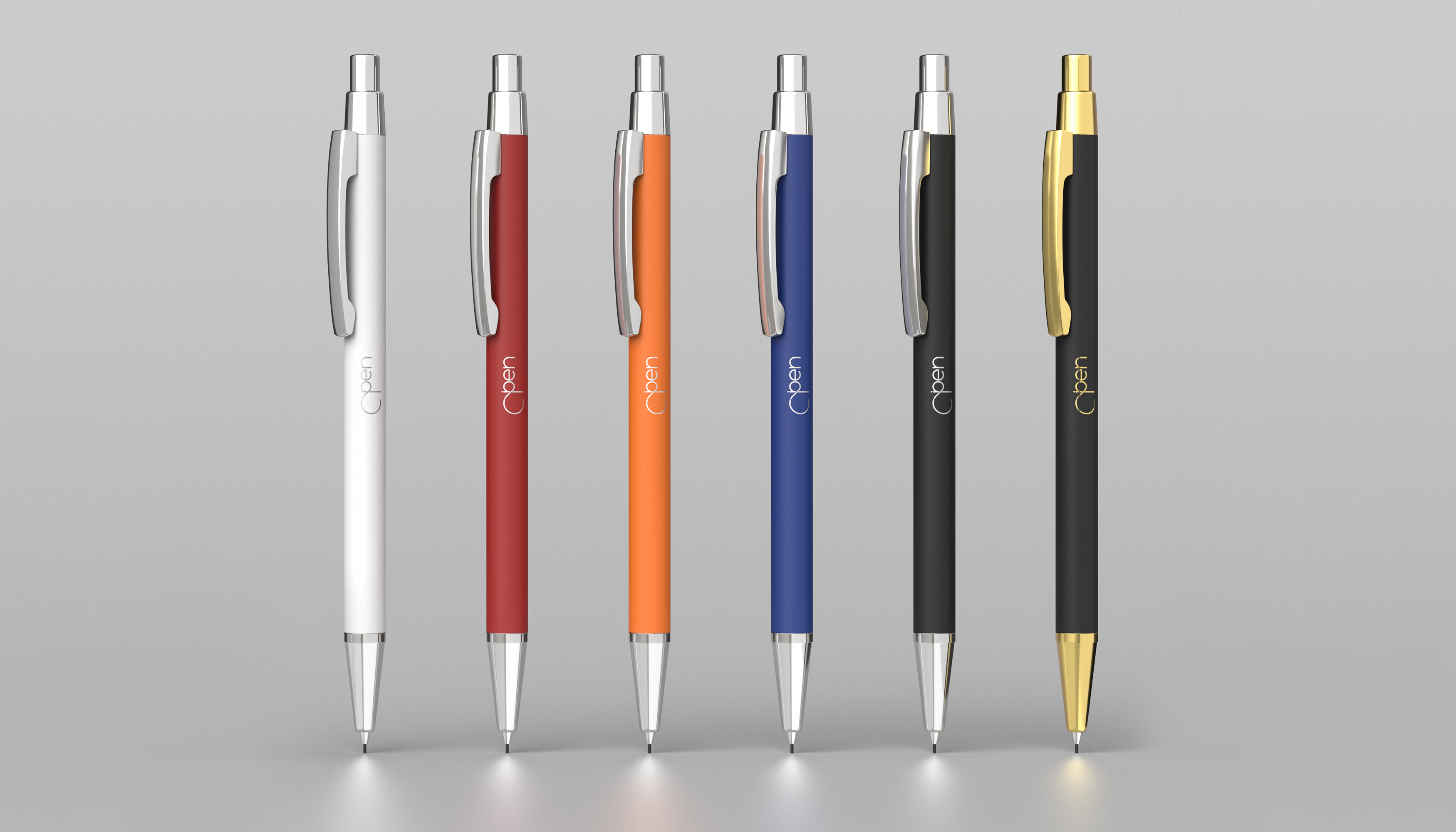 Карандаш механический "Ray", покрытие soft touch-1