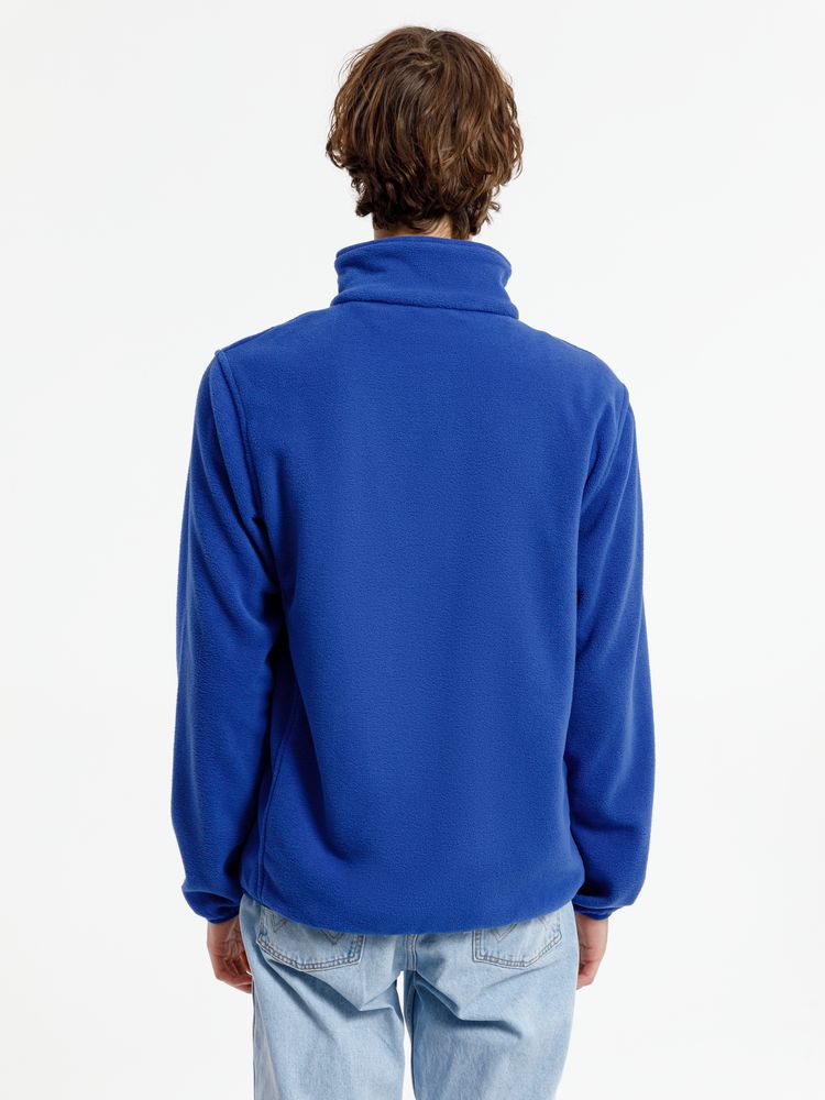 Куртка флисовая унисекс Nesse, синяя-5