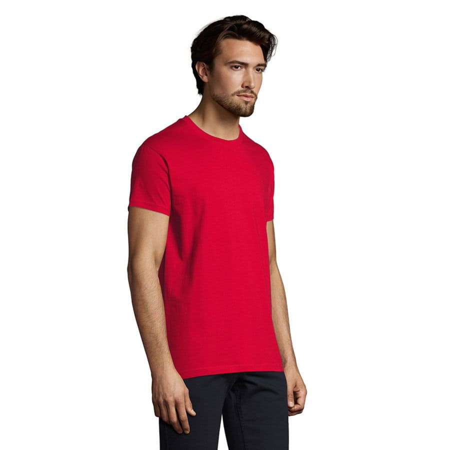 Футболка мужская IMPERIAL 190, красный-5