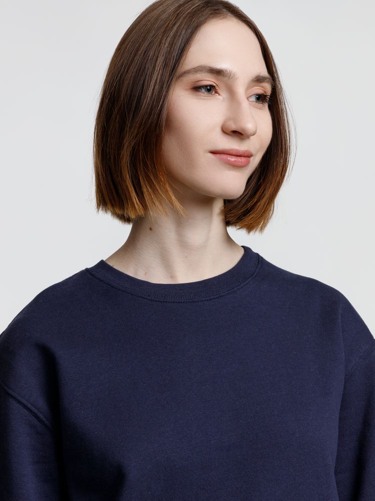 Свитшот унисекс Columbia, темно-синий-6