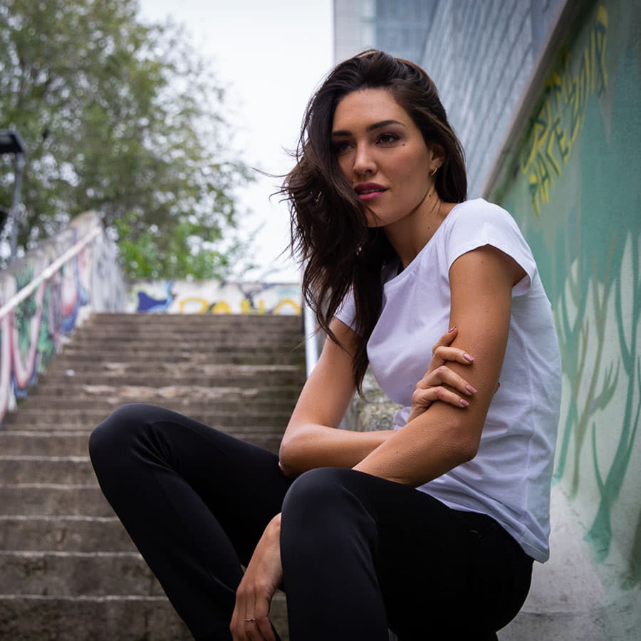 Футболка женская CALIFORNIA LADY 150, черный-5