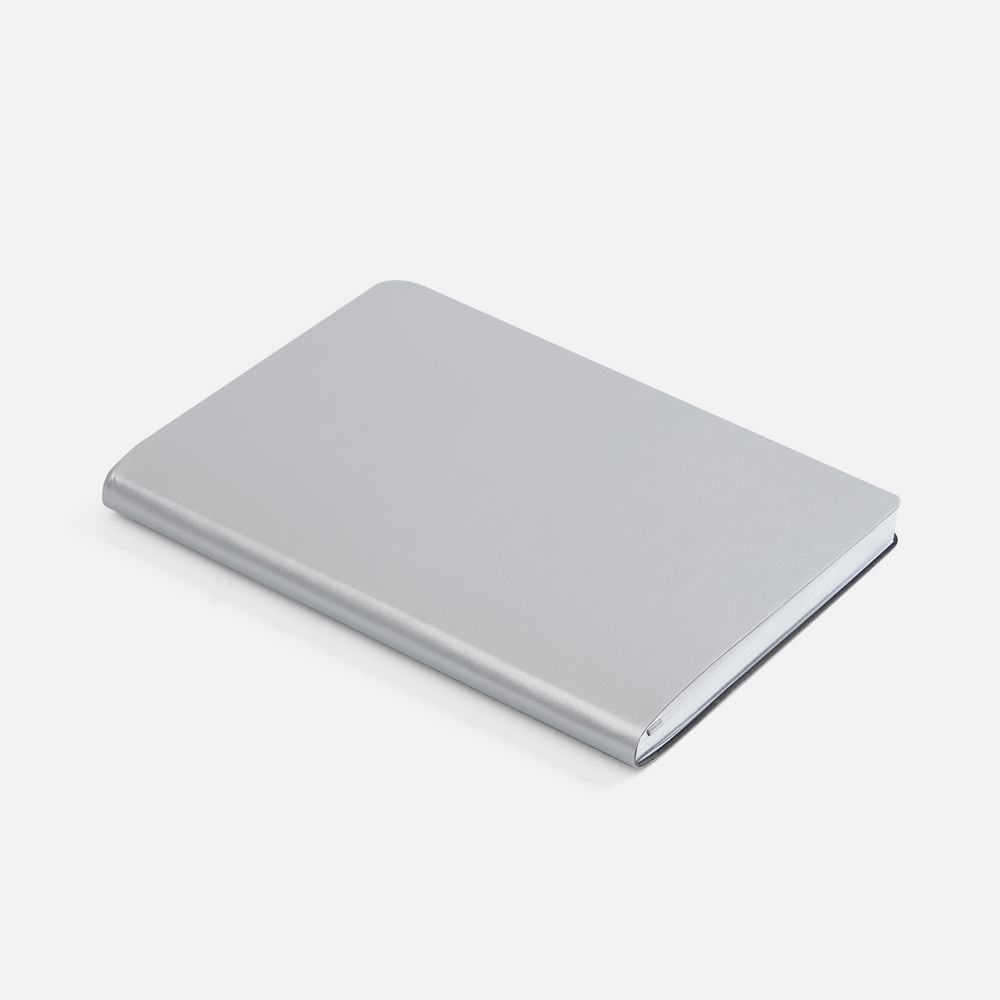 Ежедневник Nebraska Flex, недатированный, ver. 2, серебристый-2