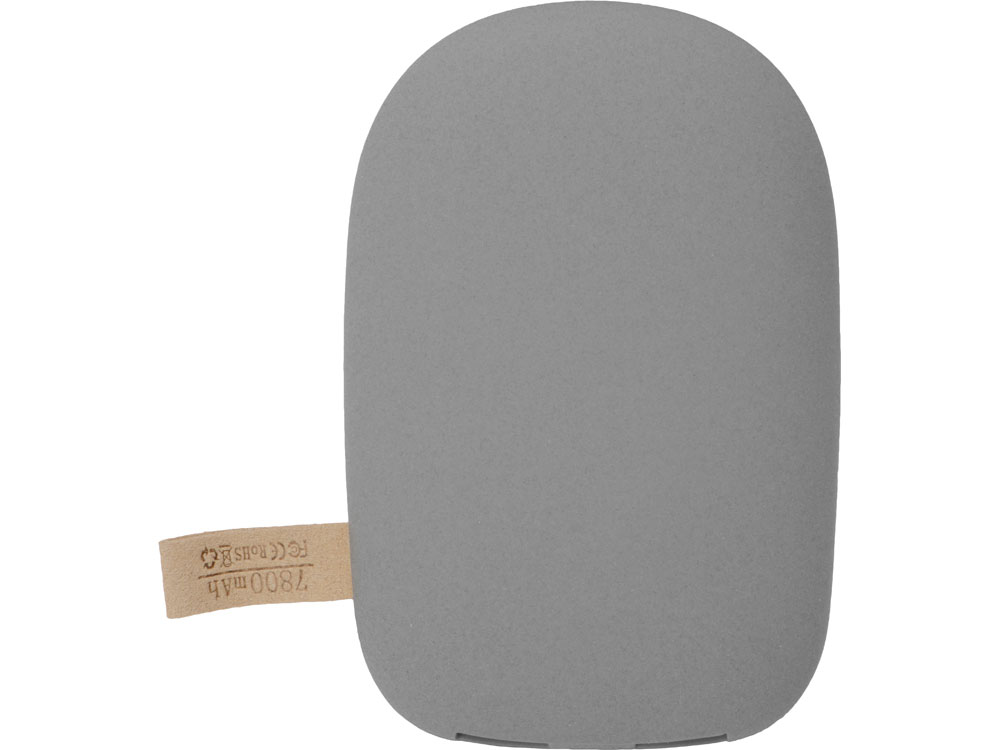 Внешний аккумулятор в форме камня Stone, 7800 mAh, серый-3