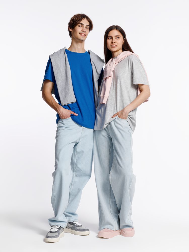 Футболка унисекс Streetwise, серый меланж-6