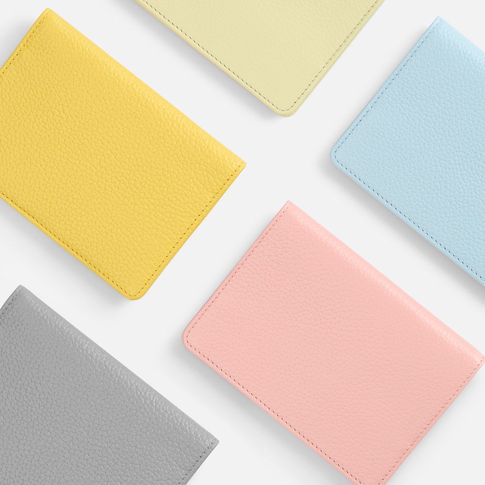 Обложка для паспорта Unison, желтая-4