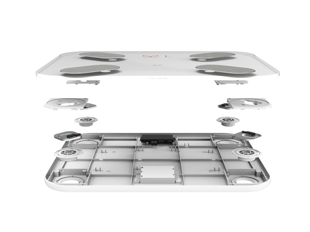 Умные диагностические весы Picooc S1 Pro White V2 (6924917717384), белый-3