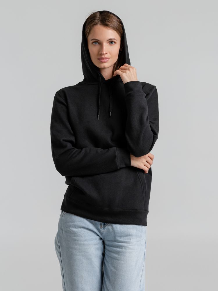 Толстовка с капюшоном Snake II черная-4