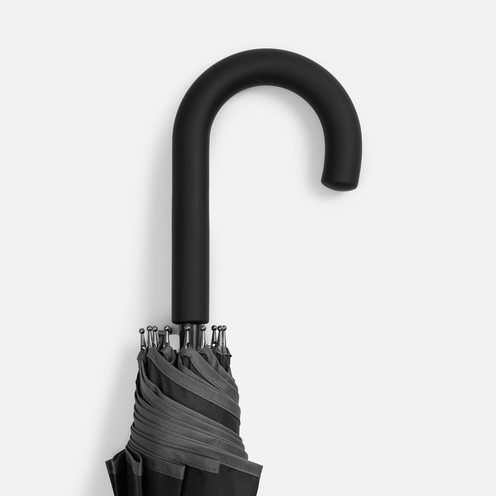 Зонт-трость Abrego, черный-2