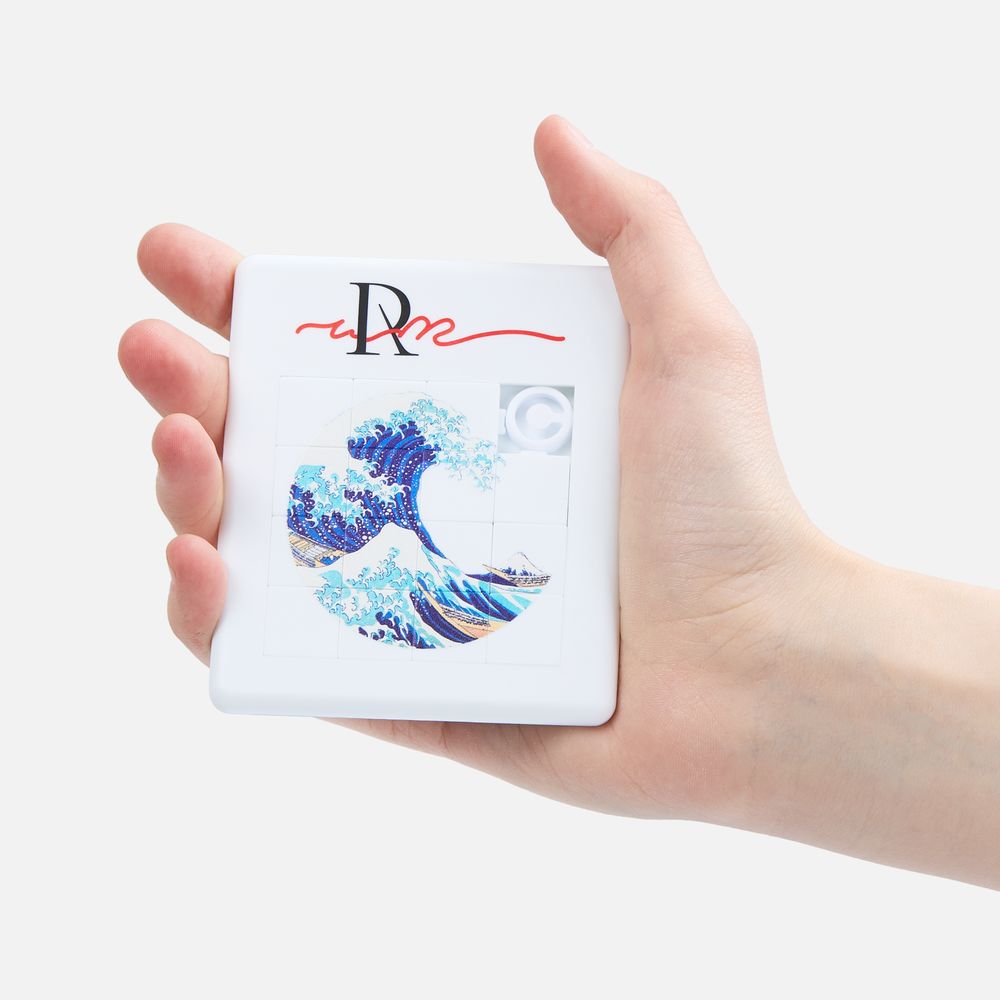 Головоломка «Пятнашки», белая-1