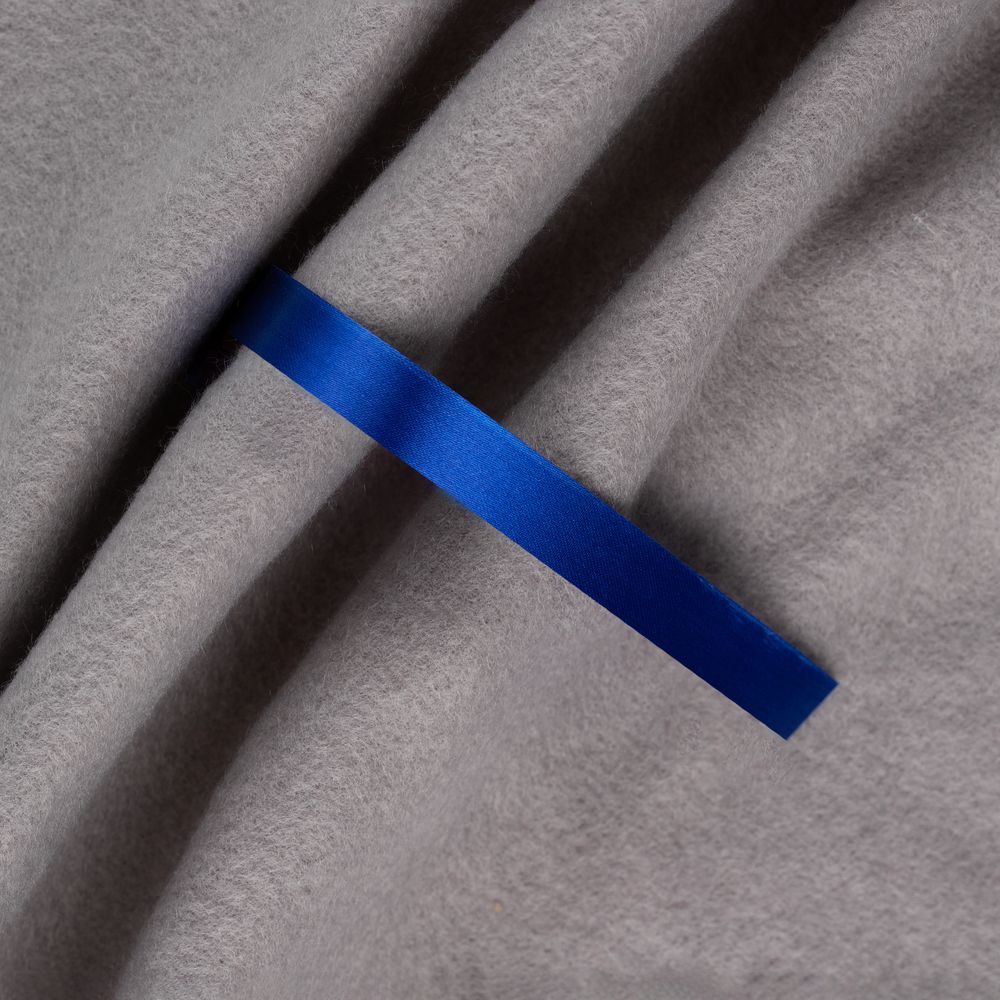 Лента сатиновая Satin 10 S, синяя, 50 см-0