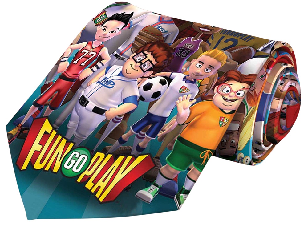 Галстук с возможностью полноцветной печати-2