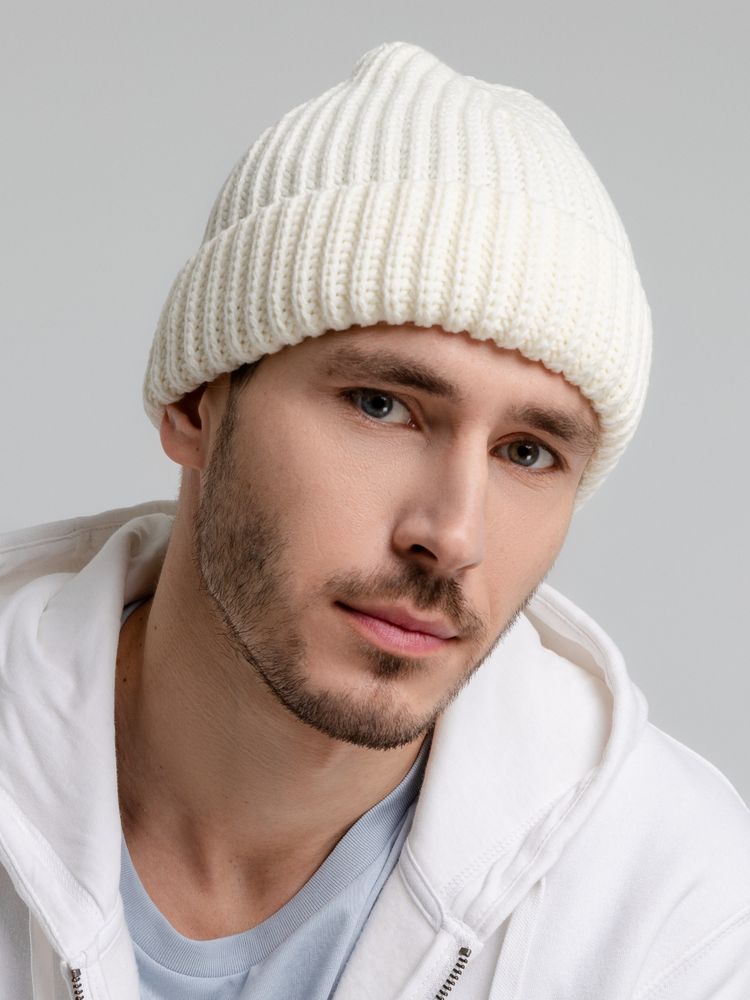 Шапка Nordkapp, молочно-белая-3