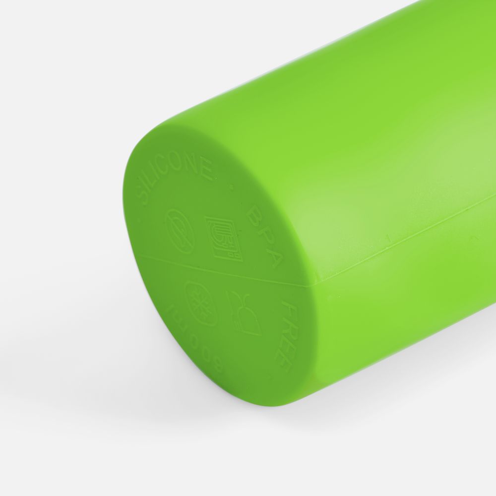 Складная бутылка для воды Langfossen, зеленое яблоко-2