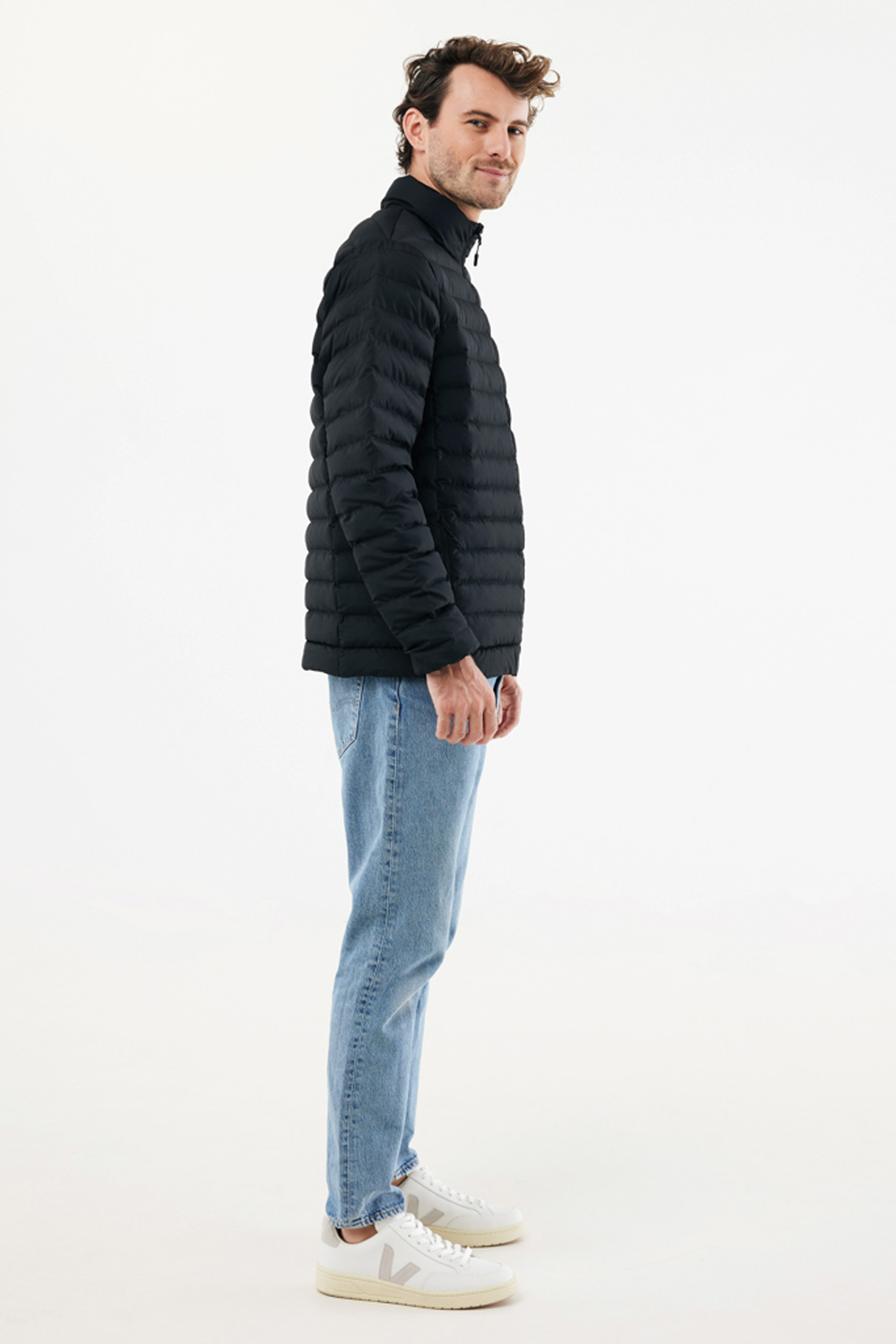 Мужская стеганая куртка Iqoniq Maiko из переработанного полиэстера AWARE™-6