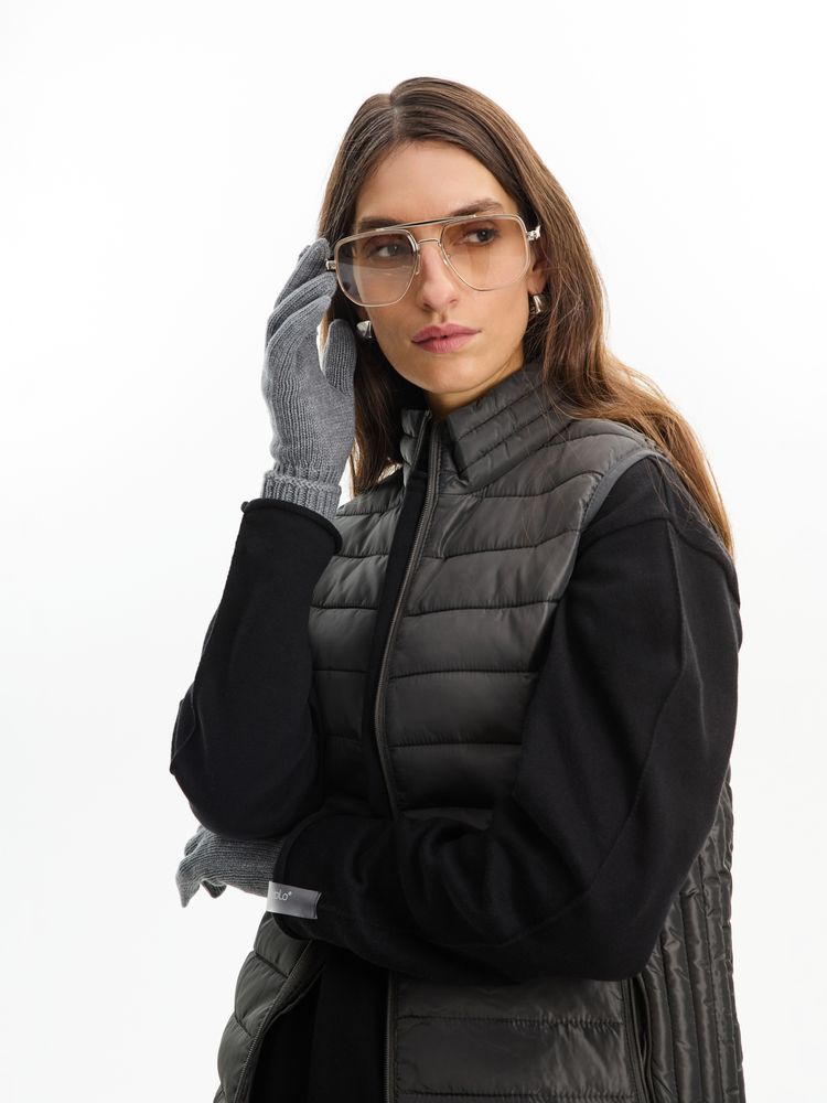 Перчатки Alpine, светло-серые-2