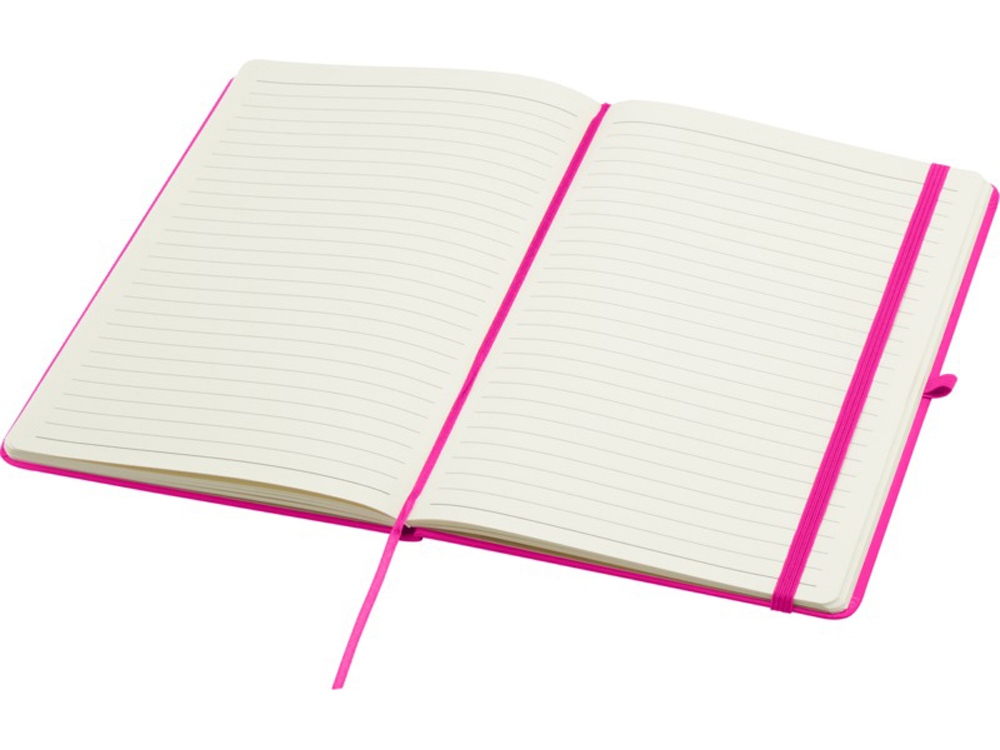 Блокнот Spectrum Plus формата A5 в твердой обложке - Розовый-3