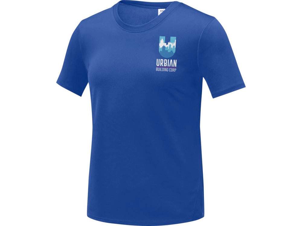 Kratos Женская футболка с короткими рукавами , cиний-4