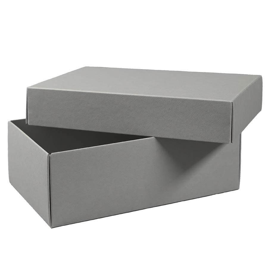 Коробка картонная, "COLOR" 11,5*6*17 см; серый, серый-1