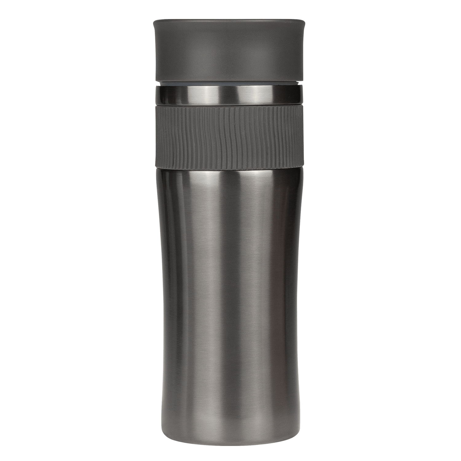 Термокружка вакуумная Polo, серая-0