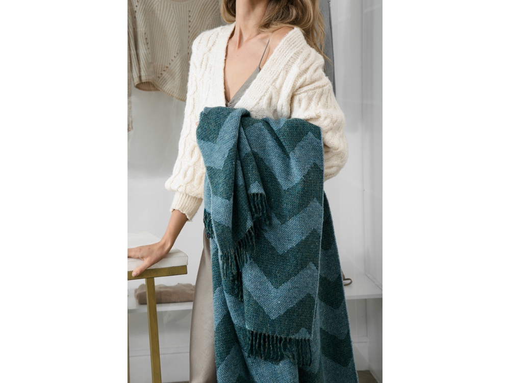 Плед MARZOTTO ZIG ZAG 0001, мультиколор-4