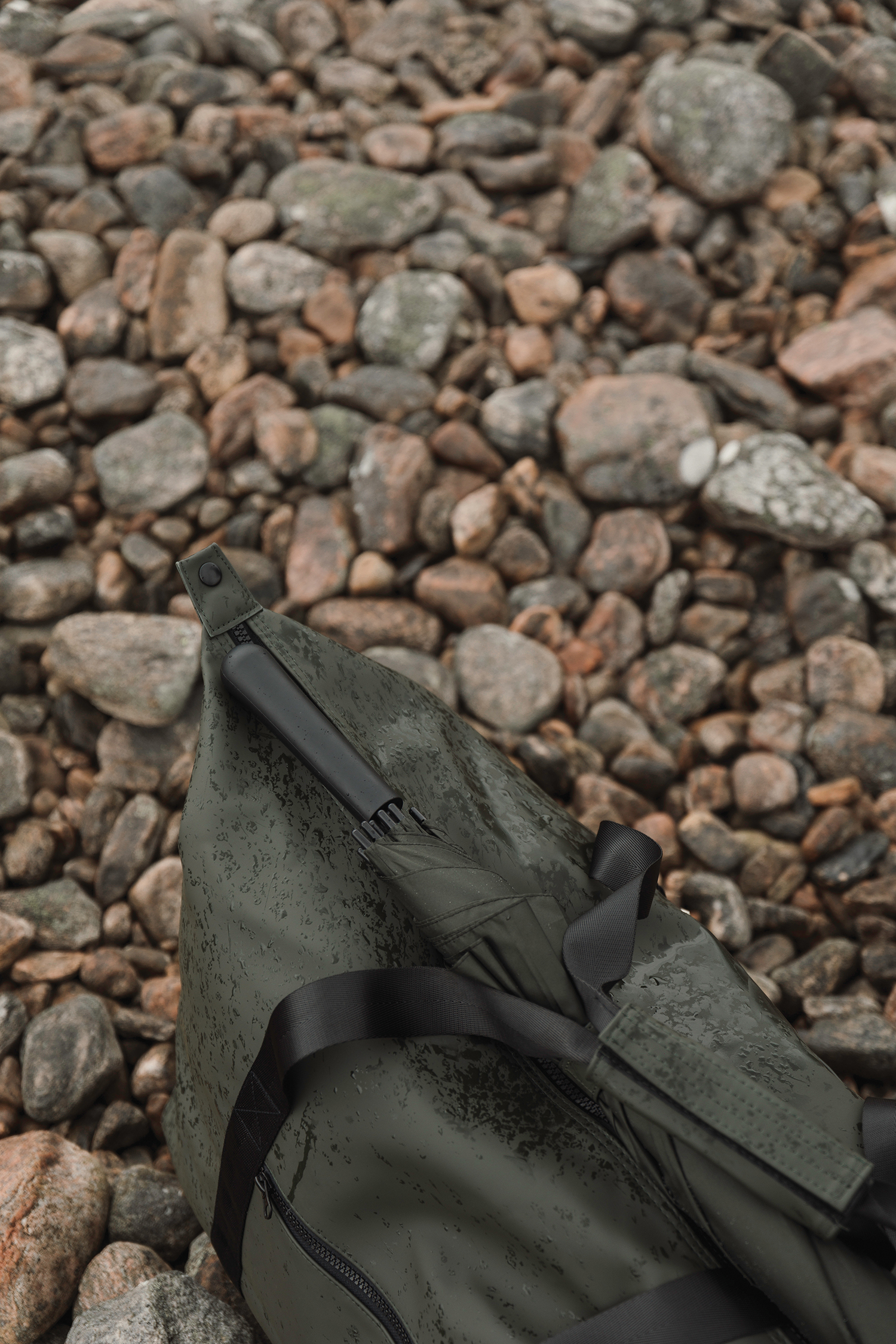 Зонт-трость антишторм VINGA Baltimore из rPET AWARE™, d120 см-5