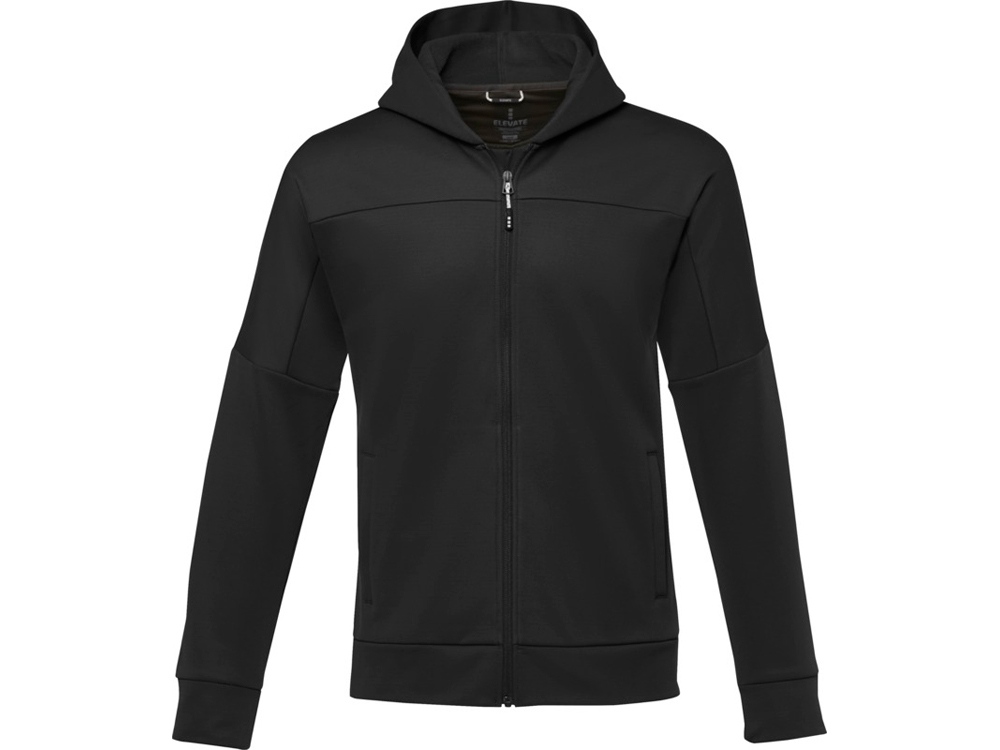 Мужская спортивная трикотажная куртка Nubia на молнии, черный-1