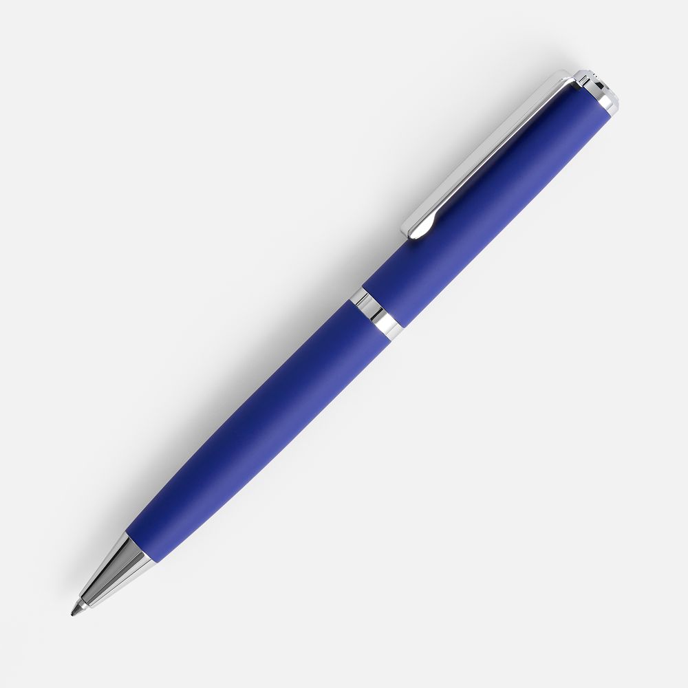 Ручка шариковая Inkish Chrome в футляре, синяя-1