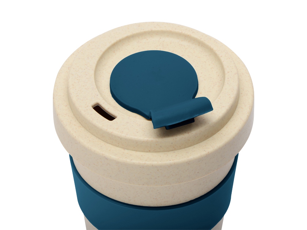 Стакан из пшеничного волокна Flava, petrol blue-3