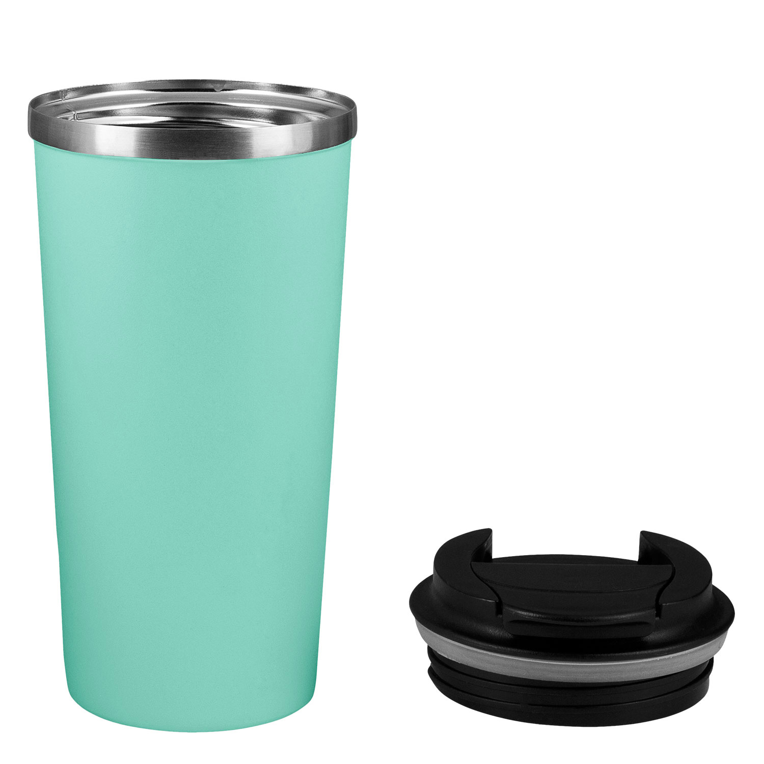 Термокружка вакуумная Палермо (Palermo), аква-2