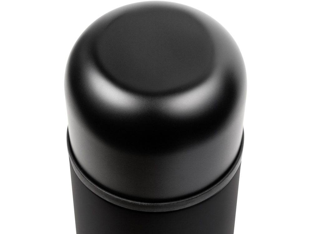 Термос Relaxika 101 (1 литр), черный (без лого)-2