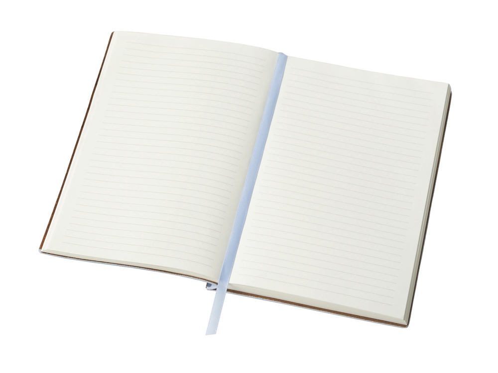 Блокнот А5 Scribe, гибкая обложка, 96 листов 80 гр/м2, голубой-4