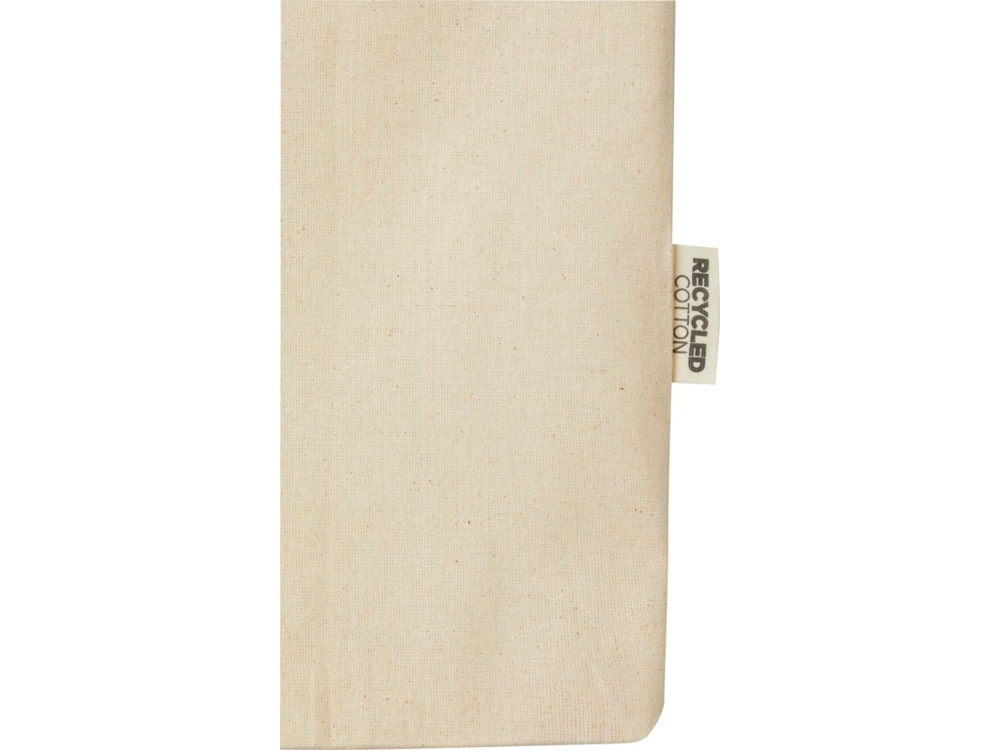 Эко-сумка Rainbow объемом 5л из переработанного хлопка плотностью 180 г/м2, натуральный-5