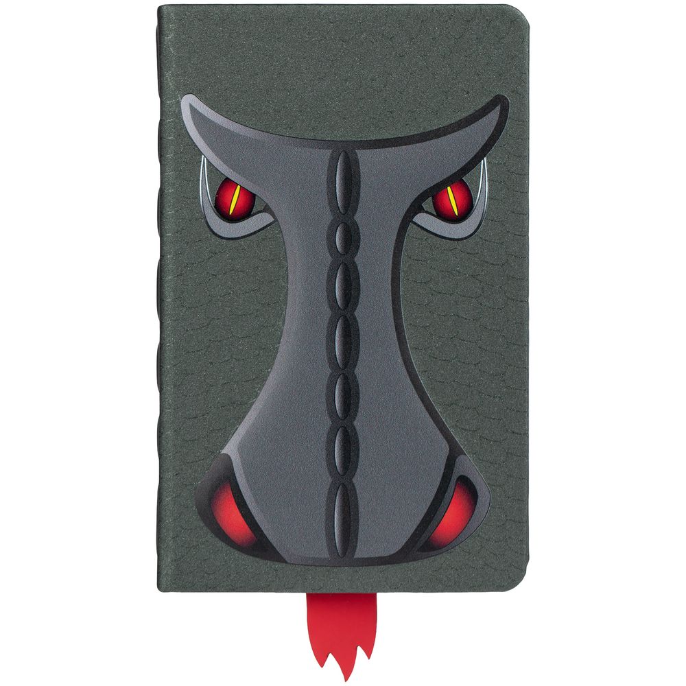 Ежедневник «Дракон», недатированный, темно-зеленый-0