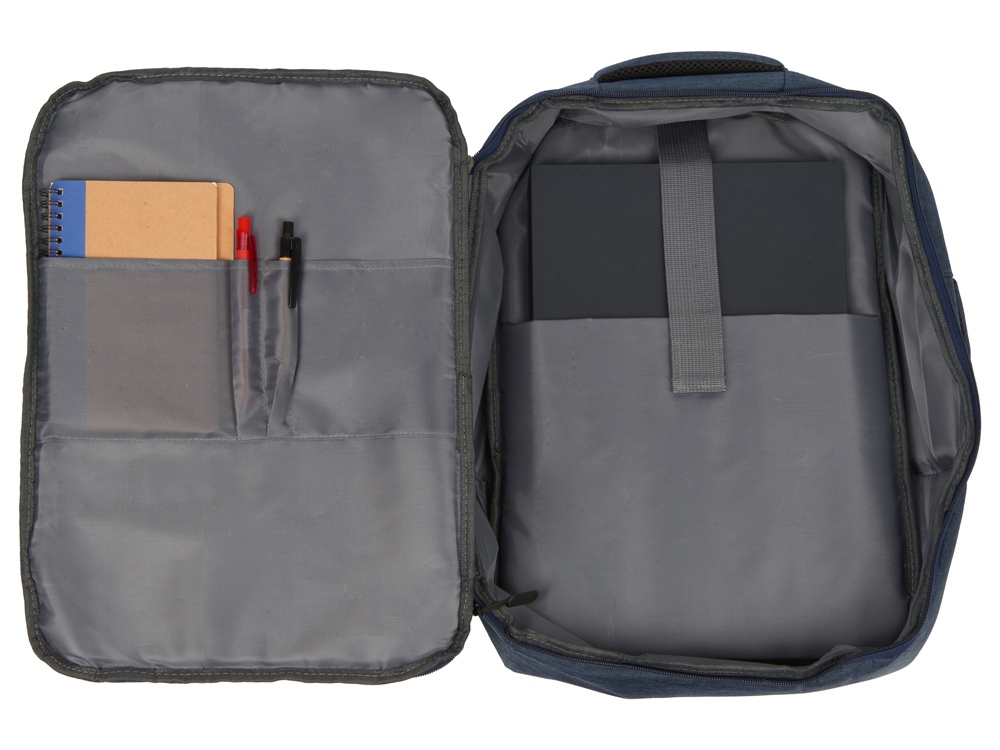 Рюкзак-трансформер Turnover, синий-14